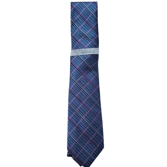 MEN'S PERRY Ellis Designer Neck Tie - Picture 1 of 4